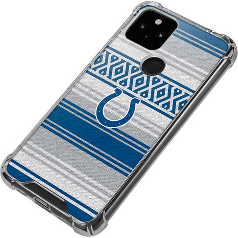 NFL Indianapolis Colts Trailblazer Google Pixel 5 Clear Case